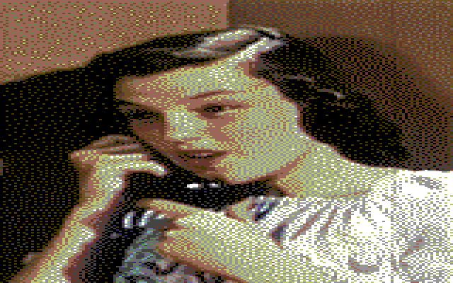 A teenager on a rotary telephone, from a 1949 classroom film